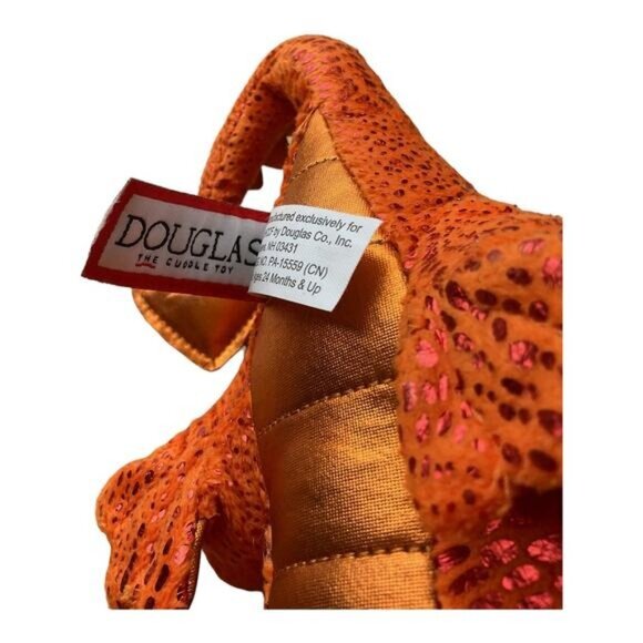 Douglas 12" Hugo The Dragon Plush Toy - Picture 2 of 8